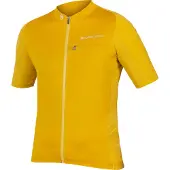 Endura Maillot GV500 Reiver S/S E5085 - homme, manches courtes, moutarde - Taille XS