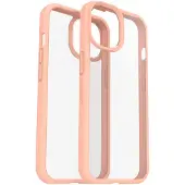 Otterbox Coque arrière React iPhone 15 - Transparent / Peach