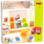 Haba jeu d'empilage Pompiers