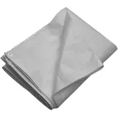 vidaXL -Gerät Segel 260 g m² 4x8 m HDPE Grau