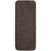 vidaXL Tapis escalier antidérapants 15pcs 60x25cm Marron Rectangulaire