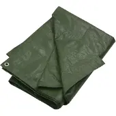 vidaXL Bâche de protection 180 g/m² 3x4 m vert HDPE