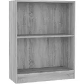 vidaXL Bibliothèque Sonoma gris 60x24x76 cm Bois d'ingénierie