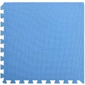 vidaXL Tapis de sol 12 pcs. 4,32 m² Mousse EVA bleue