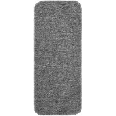 vidaXL Tapis d'escalier antidérapants 15pcs 60x25cm Gris Rectangulaire
