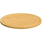 vidaXL Planches à découper 6 pcs Ø30x1,5 cm bambou