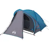 vidaXL Tente de camping dôme 2 personnes bleue étanche à l'eau