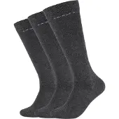 Camano Chaussettes montantes 'Erin' gris clair / gris foncé