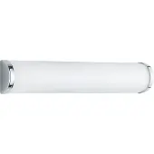 TRIO Applique murale XAVI chromée blanche, 3xE14x40W, verre, dimensions : 8,3 x 40,5 x 40,5 cm, IP20,