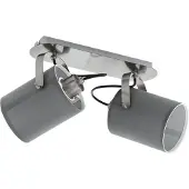 Eglo Spot de plafond design Villabate 2-gris clair