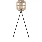 Eglo Lampadaire 43219 BORDESLEY E27 1x28 W bois clair