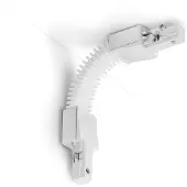 TRIO Leuchten connecteur flexible DUOline blanc mat