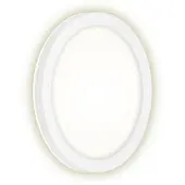 Briloner FRANKFURT Applique murale LED d'extérieur, IP44 Protection contre les projections d'eau, effet rétroéclairé, lumière blanche neutre, blanc, 21 x 2,8 cm
