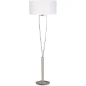 TRIO Lampadaire design moderne avec abat-jour Salon Chambre Bureau Salle à manger