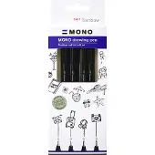 Tombow Crayon à dessin mono (4x)