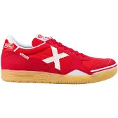 Munich Gresca Chaussures de football en salle Rouge UE 45 Hommes Rouge UE 45