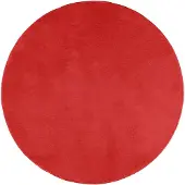 vidaXL Tapis OVIEDO à poils courts rouge Ø 280 cm