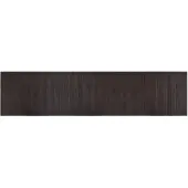 vidaXL Tapis rectangulaire marron foncé 70x300 cm bambou