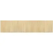 vidaXL Tapis rectangulaire naturel clair 70x300 cm bambou