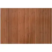 vidaXL Tapis rectangulaire marron 70x100 cm bambou