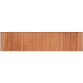 vidaXL Tapis rectangulaire marron 70x300 cm bambou