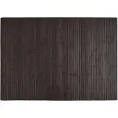 vidaXL Tapis rectangulaire marron foncé 70x100 cm bambou