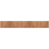 vidaXL Tapis rectangulaire naturel 70x500 cm bambou