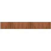 vidaXL Tapis rectangulaire marron 70x500 cm bambou