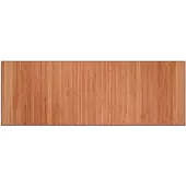 vidaXL Tapis rectangulaire marron 70x200 cm bambou