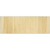 vidaXL Tapis rectangulaire naturel clair 70x200 cm bambou