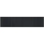 vidaXL Tapis rectangulaire noir 70x300 cm bambou