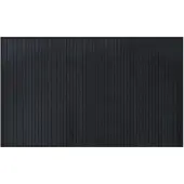 vidaXL Tapis rectangulaire noir 60x100 cm bambou