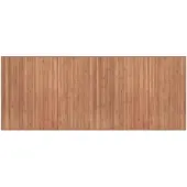 vidaXL Tapis rectangulaire naturel 80x200 cm bambou
