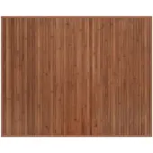 vidaXL Tapis rectangulaire marron 80x100 cm bambou