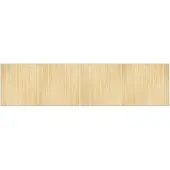 vidaXL Tapis rectangulaire naturel clair 100x400 cm bambou