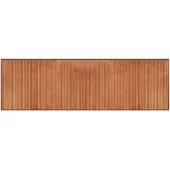 vidaXL Tapis rectangulaire marron 60x200 cm bambou