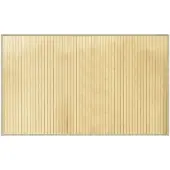 vidaXL Tapis rectangulaire naturel clair 60x100 cm bambou