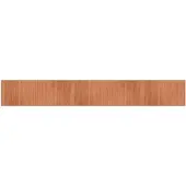 vidaXL Tapis rectangulaire marron 70x500 cm bambou