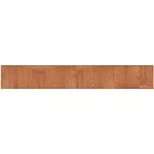 vidaXL Tapis rectangulaire marron 60x400 cm bambou