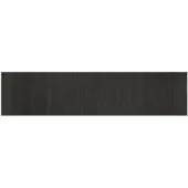vidaXL Tapis rectangulaire gris 70x300 cm bambou