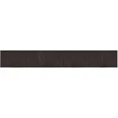 vidaXL Tapis rectangulaire marron foncé 60x400 cm bambou