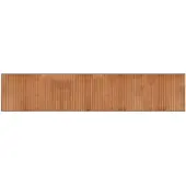 vidaXL Tapis Rectangulaire Naturel 60x300 cm Bambou