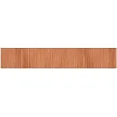 vidaXL Tapis rectangulaire marron 70x400 cm bambou