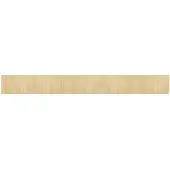 vidaXL Tapis rectangulaire naturel clair 60x500 cm bambou