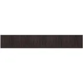 vidaXL Tapis rectangulaire marron foncé 80x1000 cm bambou