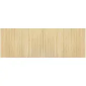 vidaXL Tapis rectangulaire naturel clair 70x200 cm bambou