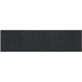 vidaXL Tapis rectangulaire gris 80x300 cm bambou