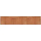 vidaXL Tapis rectangulaire marron 60x300 cm bambou