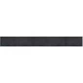 vidaXL Tapis rectangulaire gris 60x500 cm bambou