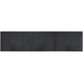 vidaXL Tapis rectangulaire gris 70x300 cm bambou